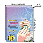 12/24 Colors Nail Art Pens – DIY 3D Markers for Drawing, Dotting & Manicure