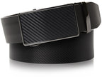 Genuine Leather Ratchet Belt – No Holes, Custom Fit