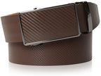 Genuine Leather Ratchet Belt – No Holes, Custom Fit