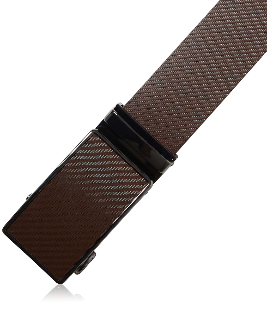 Genuine Leather Ratchet Belt – No Holes, Custom Fit