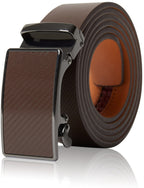 Genuine Leather Ratchet Belt – No Holes, Custom Fit