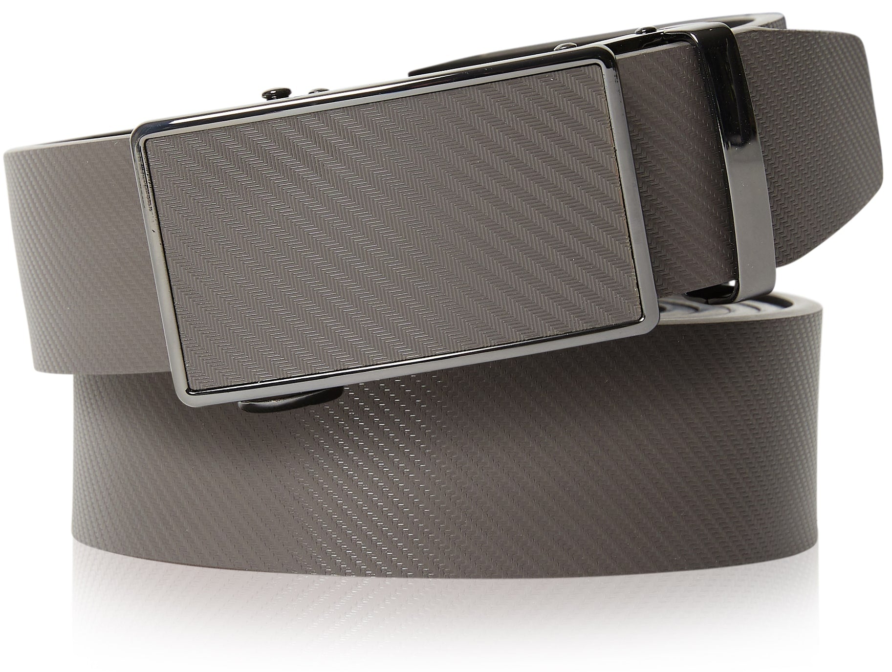 Genuine Leather Ratchet Belt – No Holes, Custom Fit