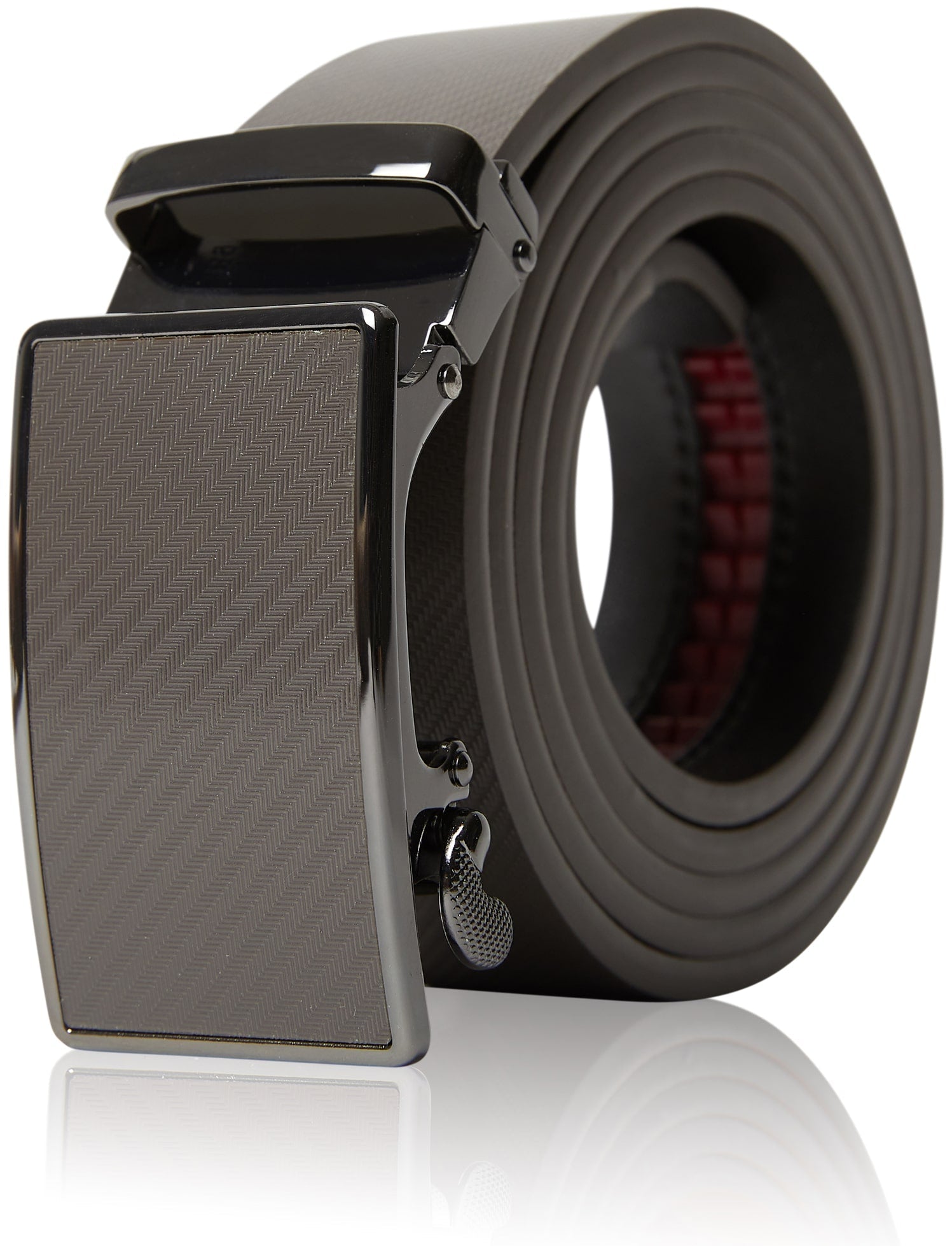 Genuine Leather Ratchet Belt – No Holes, Custom Fit