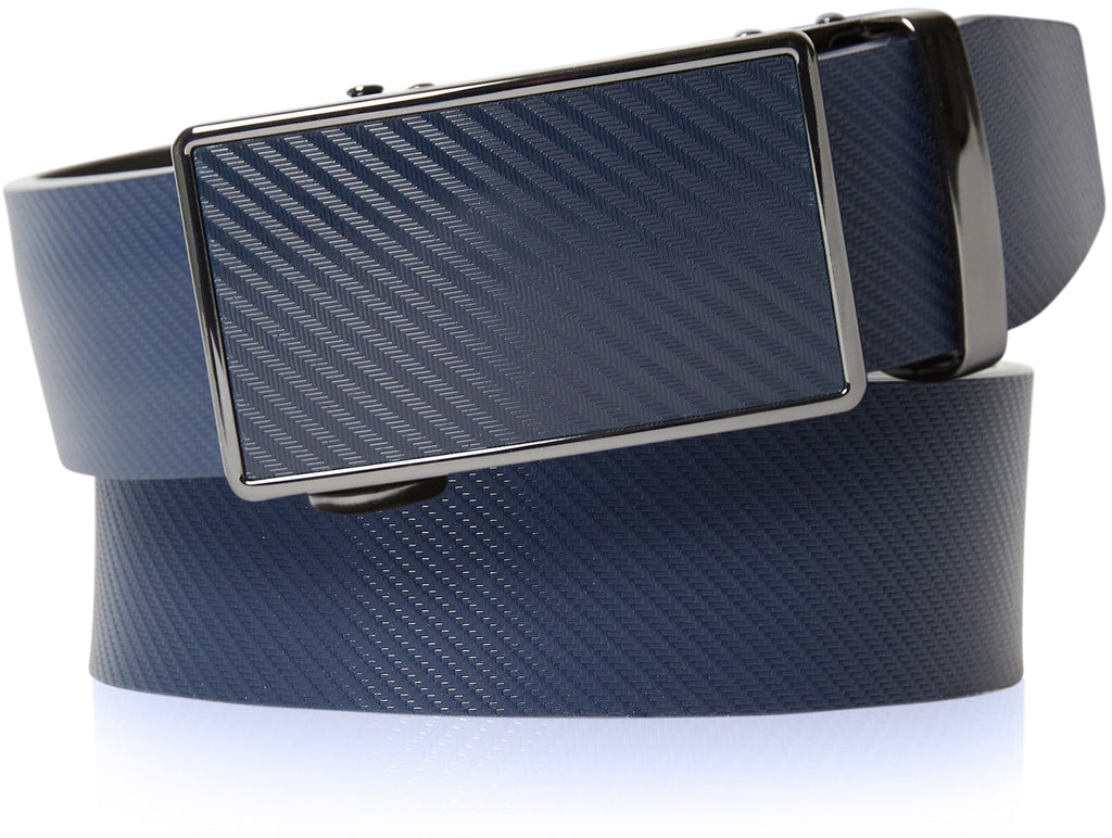 Genuine Leather Ratchet Belt – No Holes, Custom Fit