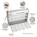 20W Electric Fly Bug Zapper Mosquito Insect Killer