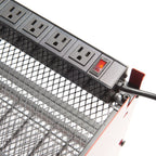 Tool Organizer Wall Mount Power Station Garage Storage Shelf