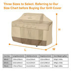 210D Waterproof Outdoor BBQ Grill Cover