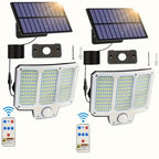 210LED Super Bright Motion Sensor Solar Strong Power LED Garden Wall Lamp