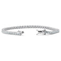 2.14 CT Natural Diamond Tennis Bracelet G SI 14K White Gold 7.5 inch B5882-2I