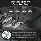 Dog Safety Leash for Vehicles, Pet Car Seatbelt Leash, Dog Vehicle Safety Belt Clip, Gift for Dogs,Universal Harness Straps