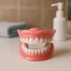 ORVYLA DENTURES-Boil-and-Bite Functional Denture, Self-fit at Home, Fully Adjustable for Narrow or Wide Arches, Long or Short-term Solution, Eat, Drink and Smile Confidently