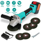 21V Cordless Angle Grinder Kit with Brushless Motor