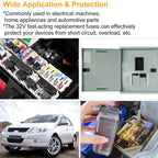 220-Piece: Car Blade Fuses Assortment