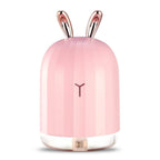 220ml Cool Mist Humidifier Ultrasonic Air Diffuser Atomizer with 7 Color
