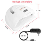 220W UV LED Nail Lamp Gel Polish Dryer