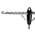 Silver Foldable Tripod Garment Drying Rack