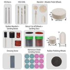 228-Piece: Rotary Dremel Accessory Tool Kit