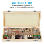 228-Piece: Rotary Dremel Accessory Tool Kit