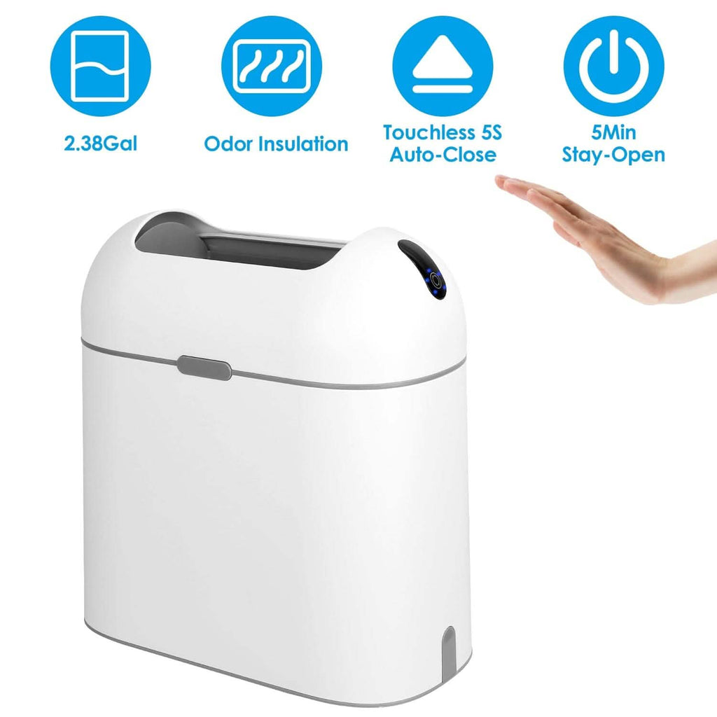 2.38 Gal/9L  Automatic Trash Can