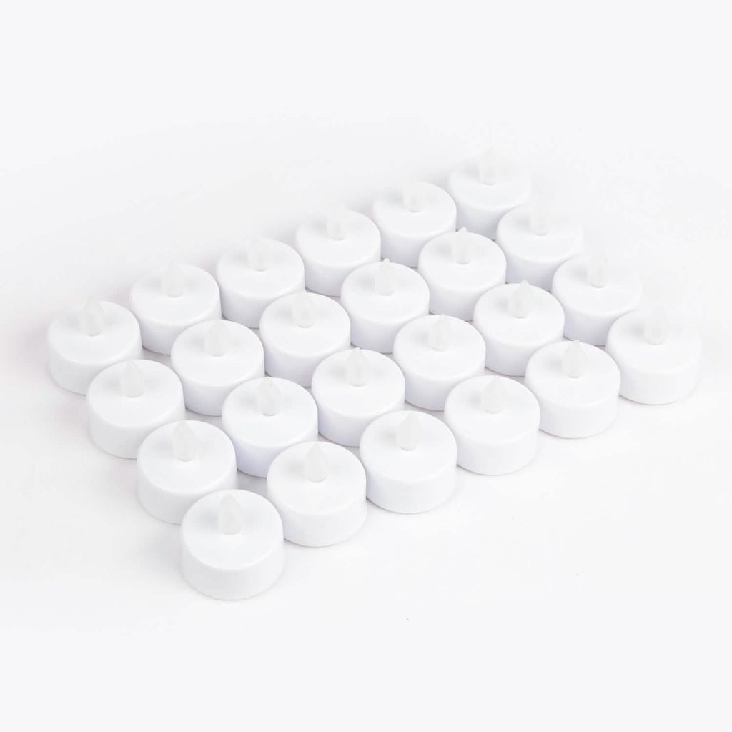 24-Piece: Flameless LED Tealight Candles