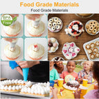 24-Piece: Stainless Steel Cake Decorating Supplies Kit