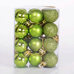 24-Pieces: Sparkling Christmas Balls