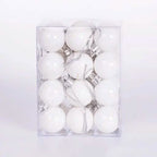 24-Pieces: Sparkling Christmas Balls