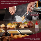 245-Piece Set: Griddle Spatula Kit with Storage Bag