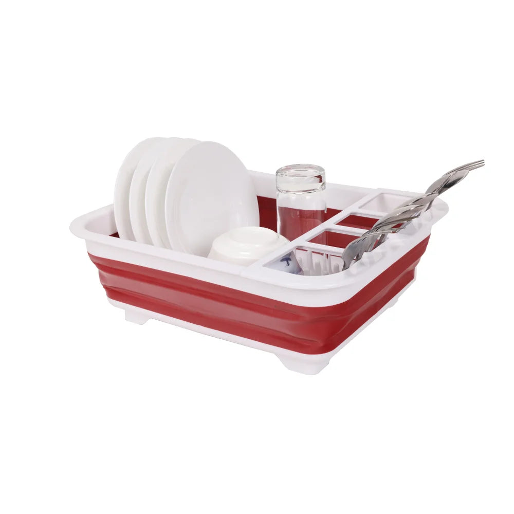 Collapsible Plastic Dish Rack