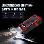 3000A 21V Car Jump Starter & 150PSI Tire Inflator 2-in-1 Portable Compressor