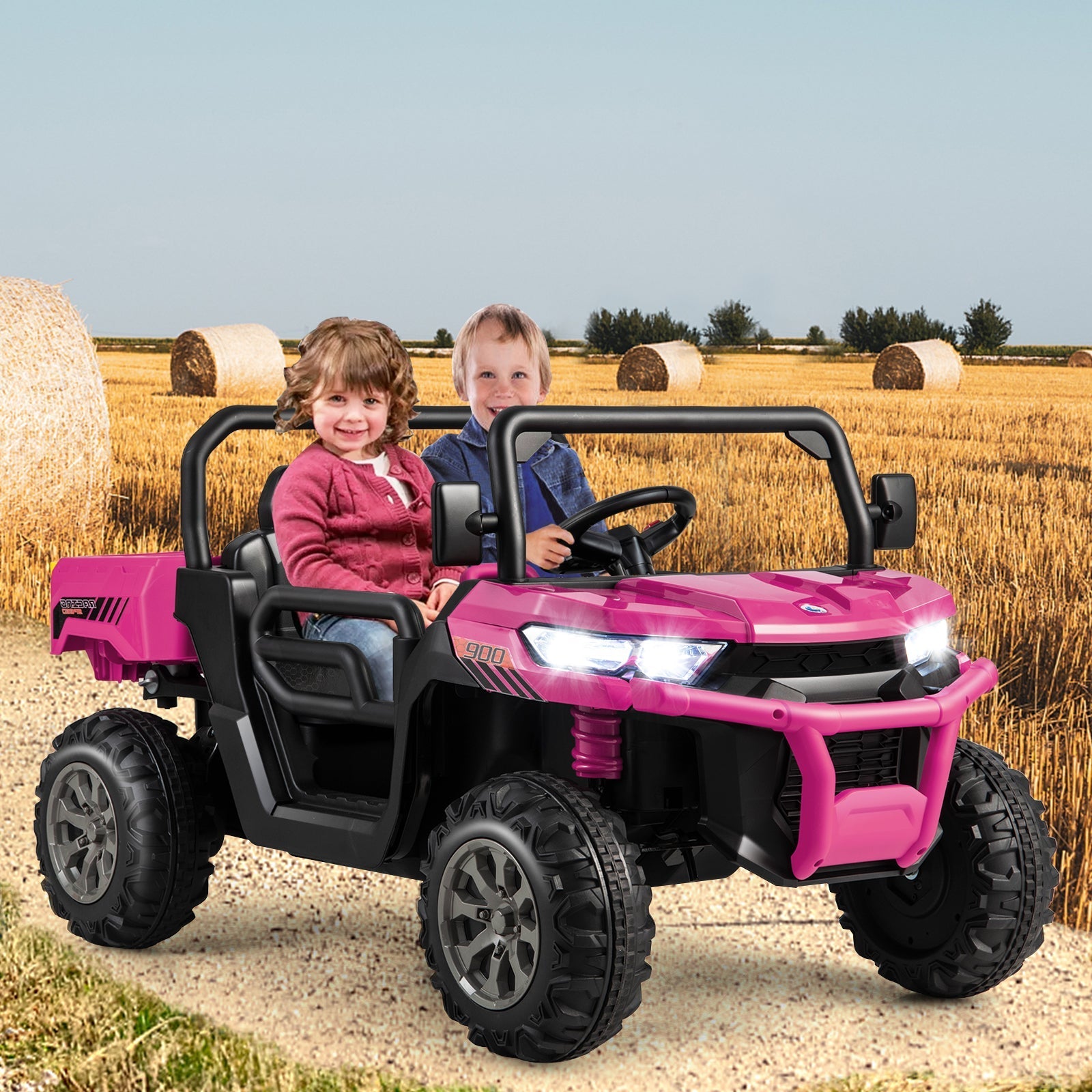 24V Ride On Kids Car with Dump Bed and Remote Control