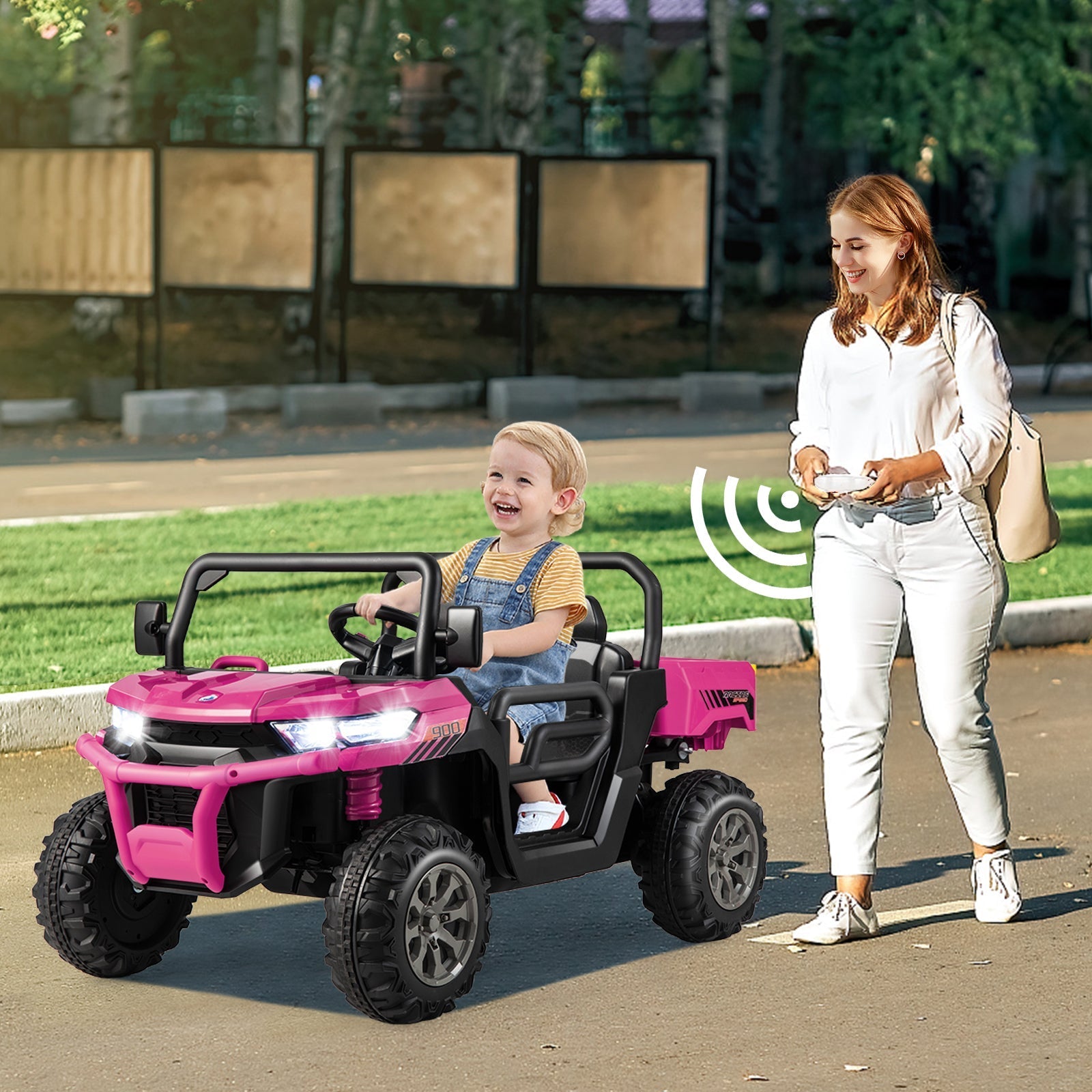 24V Ride On Kids Car with Dump Bed and Remote Control