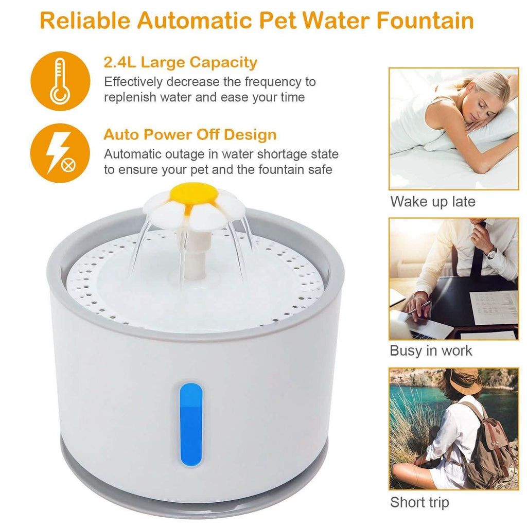 2.4L Automatic Pet Water Fountain