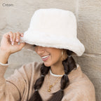 Plush Fur Bucket Hat