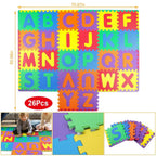 26-Piece: Kids Alphabet Play Mat For Infants Baby Toddlers