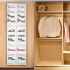 26 Pockets Over the Door Shoe Rack