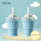 Foldable Silicone Ice Ball Drink Cup