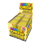 Fun Doh Slow Rise Cheese Squishy - Slow Rising Sensory Stress Toy