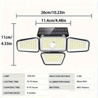 270 LED Solar Garden Outdoor Lights