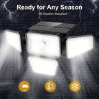 270 LED Solar Garden Outdoor Lights