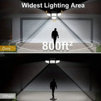 270 LED Solar Garden Outdoor Lights