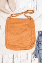Corduroy Messenger Bag