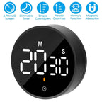 2.79" LED Digital Electronic Countdown Timer Dimmable Mutable Magnetic Clock