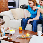 2.7K Camcorder 42MP 18x Zoom Digital Video Camera with 270° Rotating IPS Screen