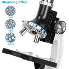 28-Pieces: Kid Microscope Set Experimental Observation Monocular