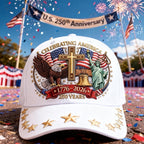 Eagle & Liberty & CrossUnited States 250th Anniversary Hat