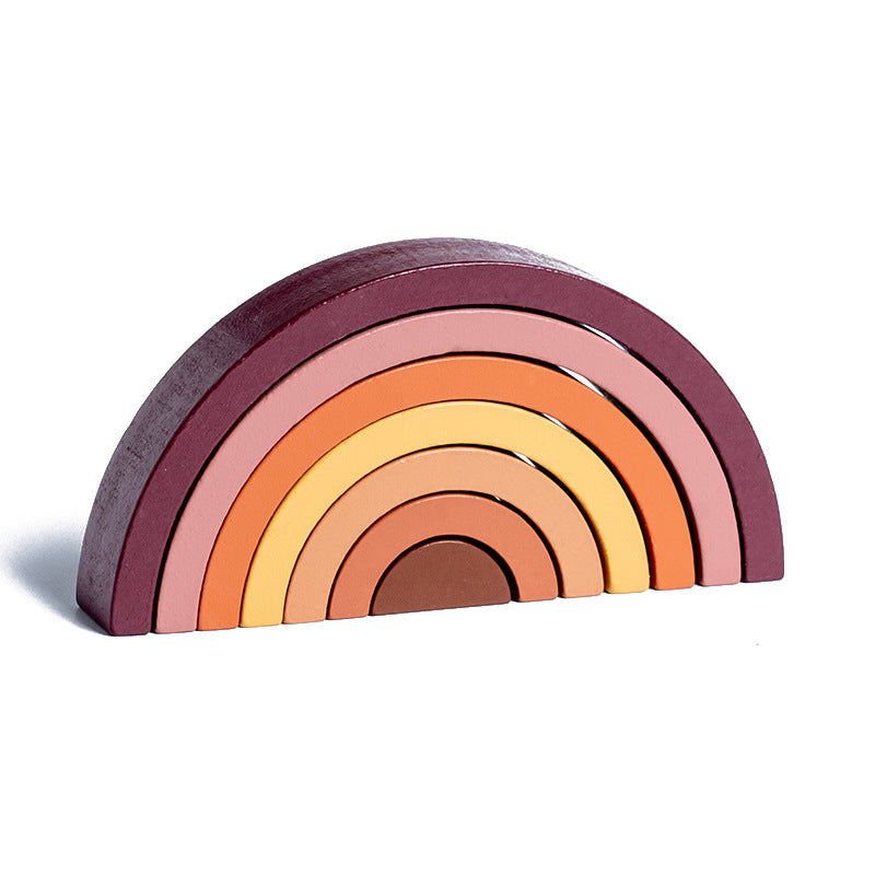 Montessori Rainbow Stacking Toy