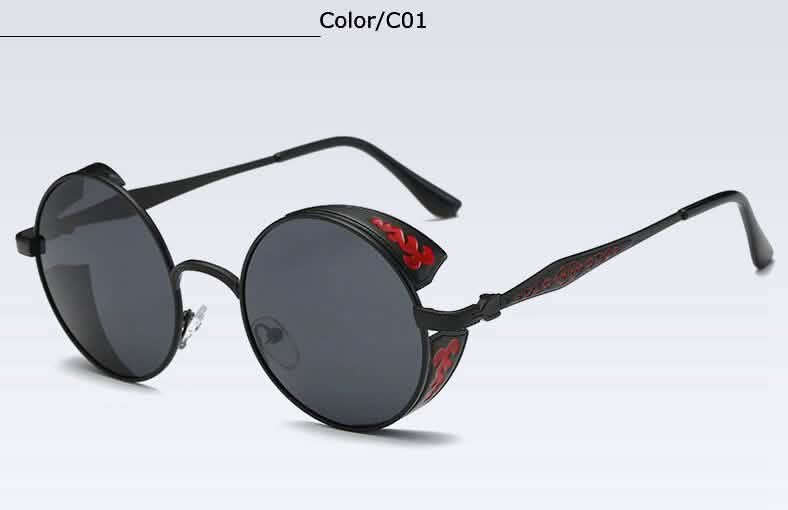 Fashion Polarized Steampunk Sunglasses