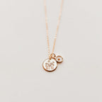 Poppy Necklace with Mustard Seed