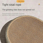 Oval Sisal 2 in 1 Cat Scratcher Bed
